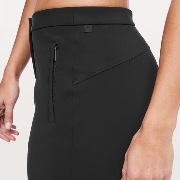 LULULEMON ON THE MOVE PANTS BLACK SIZE 6 - Picture 8 of 9